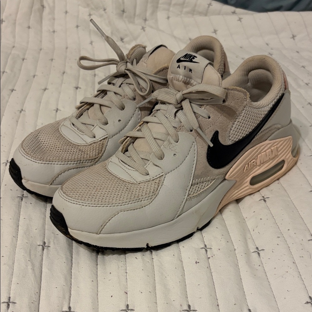 Nike Air Max Excee Women's Size 9.5 Running Shoes Black Fog Rose Pink